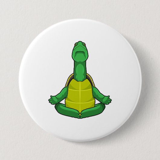 Yoga-Meditation Button (Vorderseite)