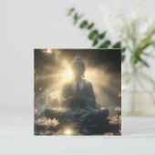 YOGA - MEDITATION - CARPE DIEM KARTE (Stehend Vorderseite)