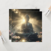 YOGA - MEDITATION - CARPE DIEM KARTE (Vorderseite/Rückseite Beispiel)