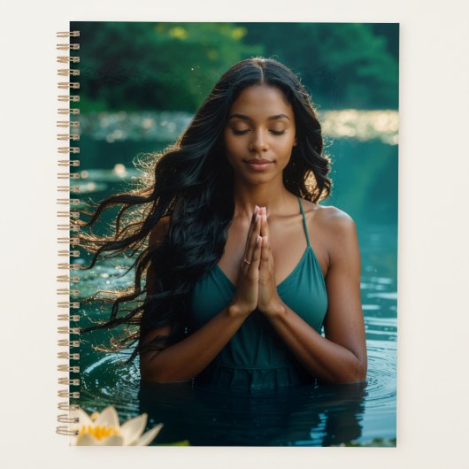 YOGA - MEDITATION - CARPE DIEM - WELLNESS PLANER (Vorderseite)