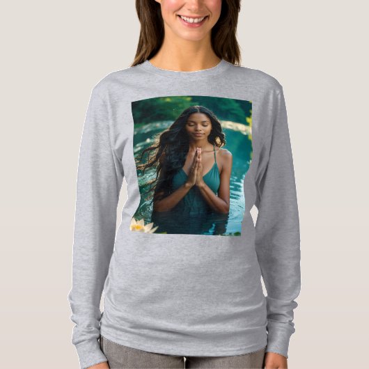 YOGA - MEDITATION - CARPE DIEM - WELLNESS T-Shirt (Vorderseite)