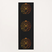 Yoga Meditation Design Yogamatte (Vorderseite)