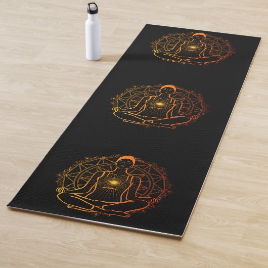 Yoga Meditation Design Yogamatte (Beispiel)