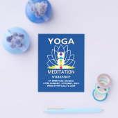 Yoga-Meditation Flyer (Einzeln)