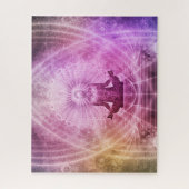 YOGA-MEDITATION IN LOTUS-POSITION PUZZLE (Vertikal)
