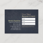 Yoga Meditation Instructor 10 Class Pass Treuekarte (Rückseite)