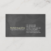 Yoga Meditation Instructor 5 Class Pass OM Loyalty Treuekarte (Rückseite)