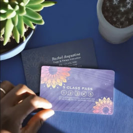 Yoga Meditation Instructor 5 Class Pass Treuekarte