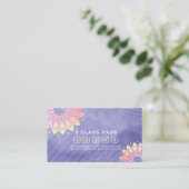 Yoga Meditation Instructor 5 Class Pass Treuekarte (Stehend Vorderseite)