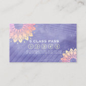 Yoga Meditation Instructor 5 Class Pass Treuekarte (Vorderseite)