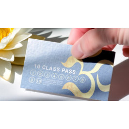 Yoga Meditation Instructor Life Coach Class Pass Treuekarte