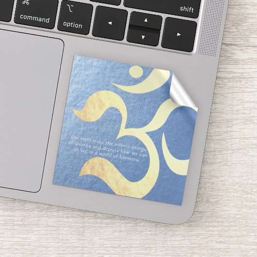 Yoga Meditation Instructor Life Coach OM Quotes Aufkleber