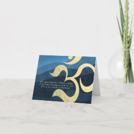 Yoga Meditation Instructor Life Coach OM Quotes Ca Karte