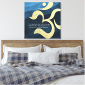 Yoga Meditation Instructor Life Coach OM Quotes Ca Leinwanddruck (Insitu (Schlafzimmer))