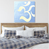 Yoga Meditation Instructor Life Coach OM Quotes Leinwanddruck (Insitu (Schlafzimmer))