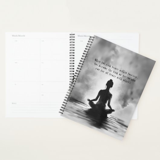 Yoga Meditation Instructor Lotus Pose Tinte Malere Planer (Anzeige)