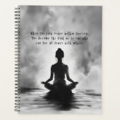 Yoga Meditation Instructor Lotus Pose Tinte Malere Planer (Vorderseite)