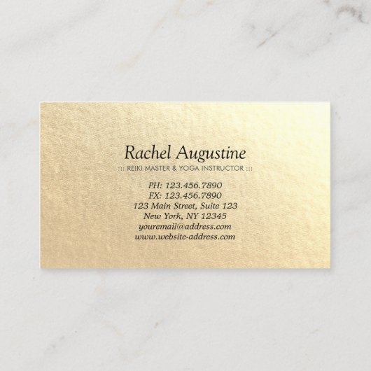 YOGA Meditation Instructor Loyalty Punch Lotus Treuekarte (Rückseite)