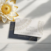 YOGA Meditation Instructor Loyalty Punch Mandala Treuekarte