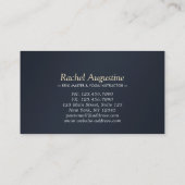 Yoga Meditation Instructor Loyalty Punch Om Symbol Treuekarte (Rückseite)