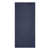 YOGA Meditation Instructor Preis List Gold Mandala Werbekarte (Hinten)