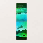 Yoga Meditation Instructor Price List Termin Visitenkarten (Außenseite Aufgefaltet)