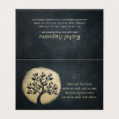 Yoga Meditation Instructor Price List Termin Visitenkarten (Außenseite Aufgefaltet)