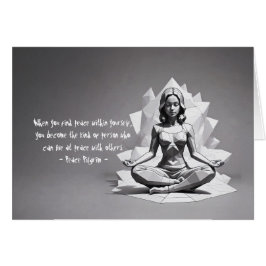 Yoga Meditation Instructor Reiki Master Low Poly