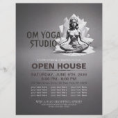 Yoga Meditation Instructor Reiki Master Low Poly Flyer (Vorne)