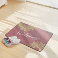 Yoga Meditation Instructor Rose Gold Mandala Lotus