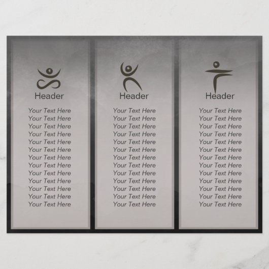 Yoga Meditation Instructor Schwarz-weiß InkPaintin (Rückseite)