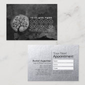 Yoga Meditation Instructor Tree Class Treuekarte (Vorne/Hinten)