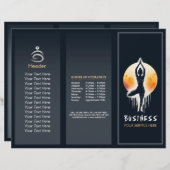 Yoga Meditation Instructor Tree Pose Vollmond (Vorne/Hinten)