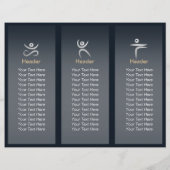 Yoga Meditation Instructor Tree Pose Vollmond (Rückseite)