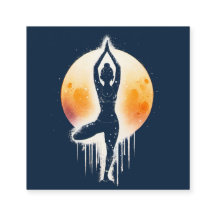 Yoga Meditation Instructor Tree Pose Vollmond
