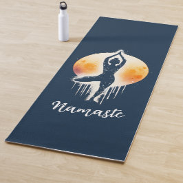 Yoga Meditation Instructor Tree Pose Vollmond Yogamatte