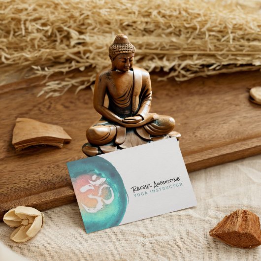 Yoga Meditation Instructor Visitenkarte
