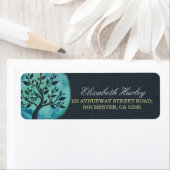 Yoga Meditation Instruktor Eleganter Aquarellbaum (Insitu)