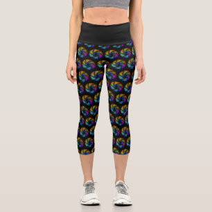 Yoga & Meditation Kunst, Dichtung und Musik Capri Leggings