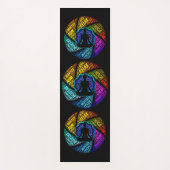 Yoga & Meditation Kunst, Dichtung und Musik Yogamatte (Vorderseite)