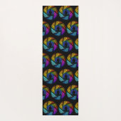 Yoga & Meditation Kunst, Dichtung und Musik Yogamatte (Rückseite)