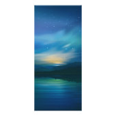 Yoga Meditation Lehrer Moon Salutation Price List Werbekarte (Hinten)