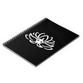 Yoga Meditation Lotus Notizblock (Linke Seite)