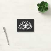 Yoga Meditation Lotus Post-it Klebezettel (Büro)