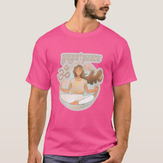 Yoga Meditation Mindfullness Girl Meditation T-Shirt