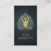 Yoga Meditation mit Bodhi Leaf Visitenkarte (Vorderseite)