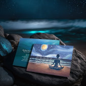 Yoga Meditation Moon Light Sky Ocean 10 Class Pass Terminkarte