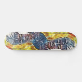 Yoga Meditation Neues Zeitalter Spirituelle Zen Bu Skateboard (Horizontal)
