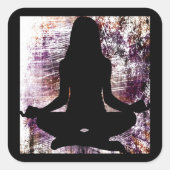 Yoga Meditation OHM Stickers (Vorderseite)