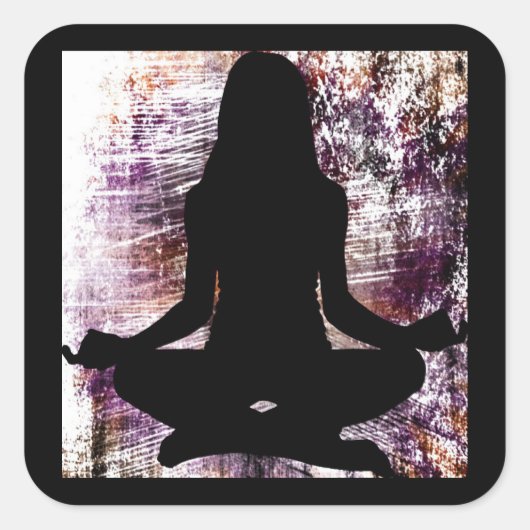 Yoga Meditation OHM Stickers (Vorderseite)